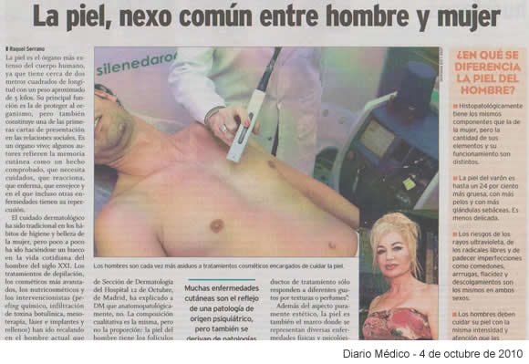 La piel nexo comn  entre hombre y mujer