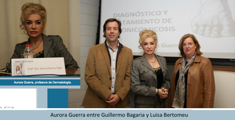 Aurora Guerra entre Guillermo Bagaria y Luisa Bertomeu