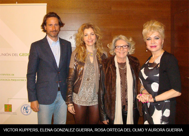Victor Kuppers, Elena Gonzalez Guerra, Rosa Ortega del Olmo y Aurora Guerra 