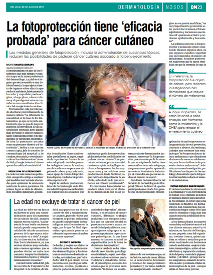 Aurora Guerra en Diario Mdico